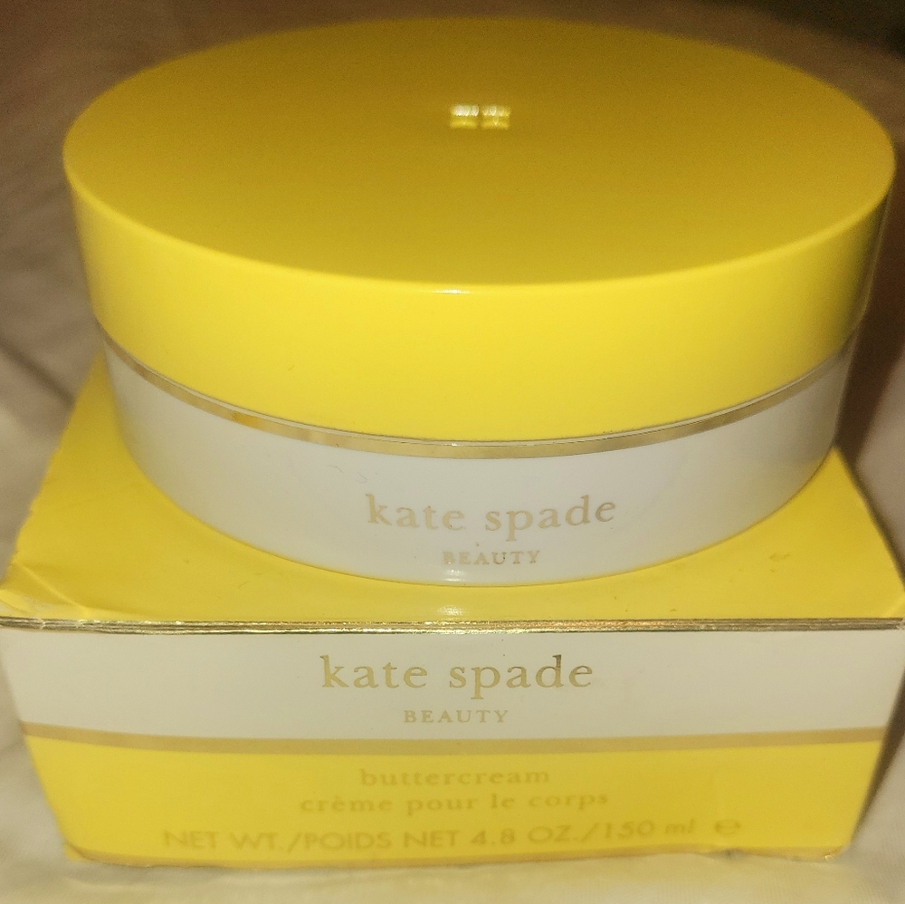 Kate Spade Buttercream body cream BNB 4.8oz discontinued